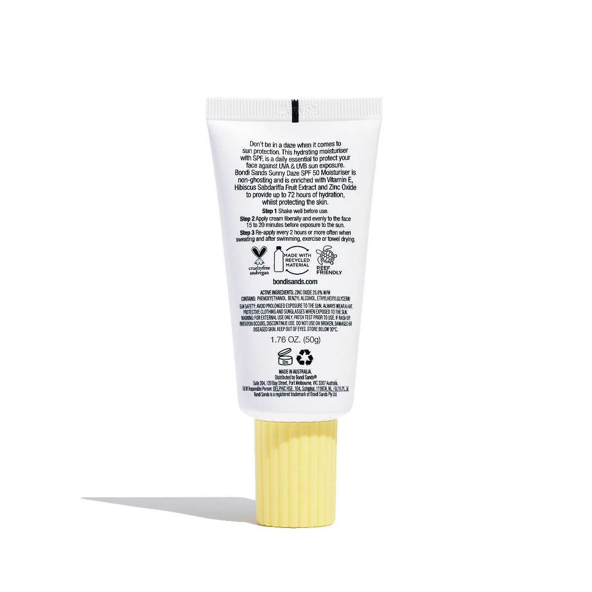 Bondi Sands Sunny Daze- Spf 50 Face Moisturiser