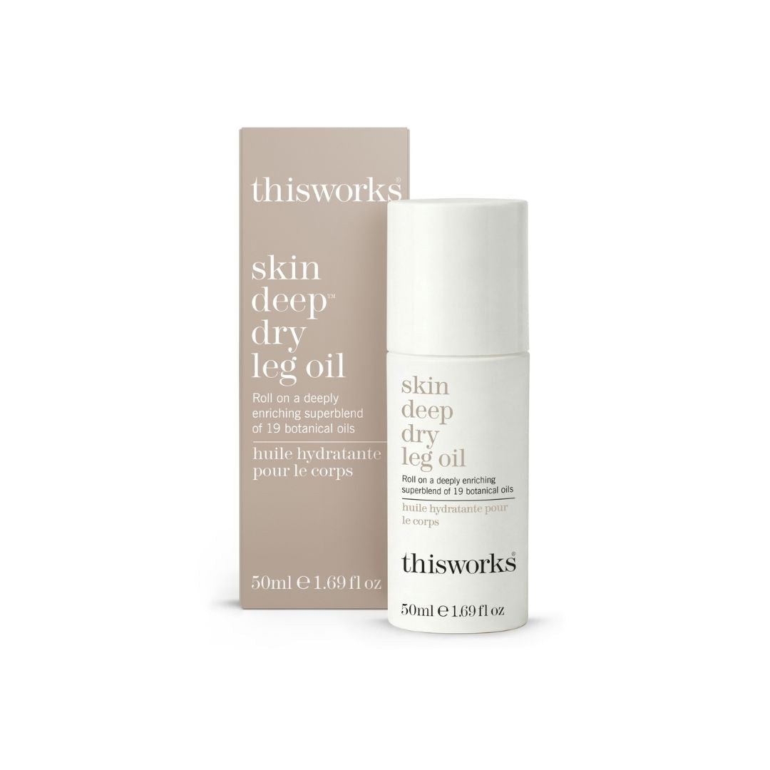 skin deep dry leg oil roller ball 50ml