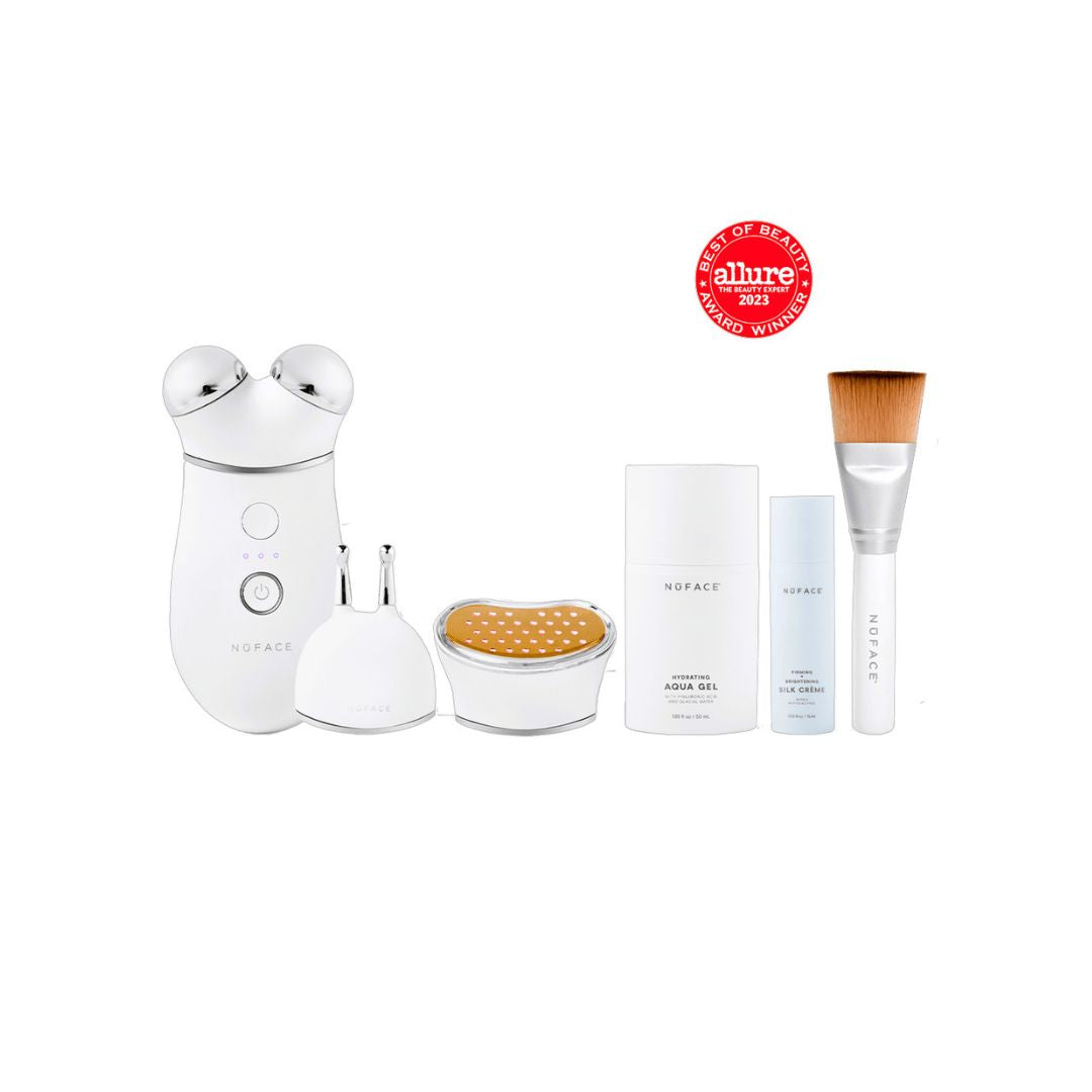 NuFACE TRINITY+ PRO Complete Advanced Facial Toning Kit (ELE & TWR Attachments)