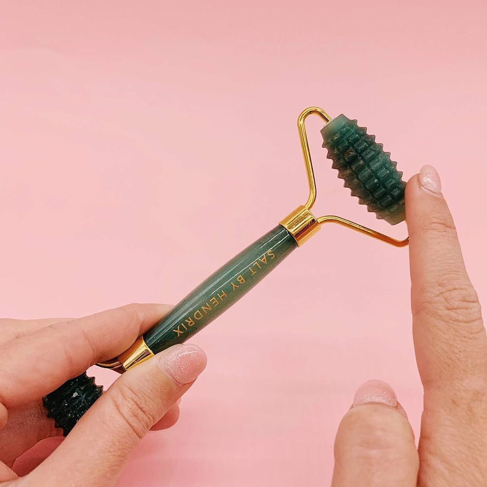 Salt By Hendrix Face Roller - Textured Jade