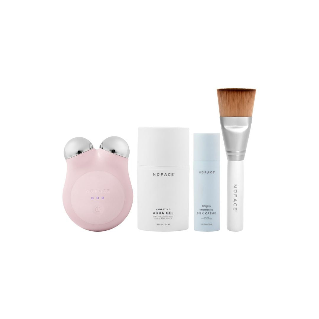 NuFACE MINI+ Starter Kit - Sandy Rose