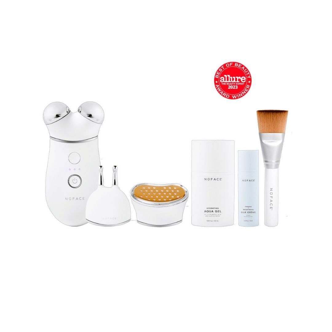 NuFACE TRINITY+ Complete Advanced Facial Toning Kit (ELE & TWR Attachments)
