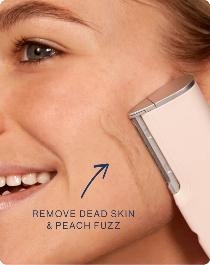 Dermaflash Luxe - Facial Exfoliation And Peach Fuzz Removal - Icy Pink