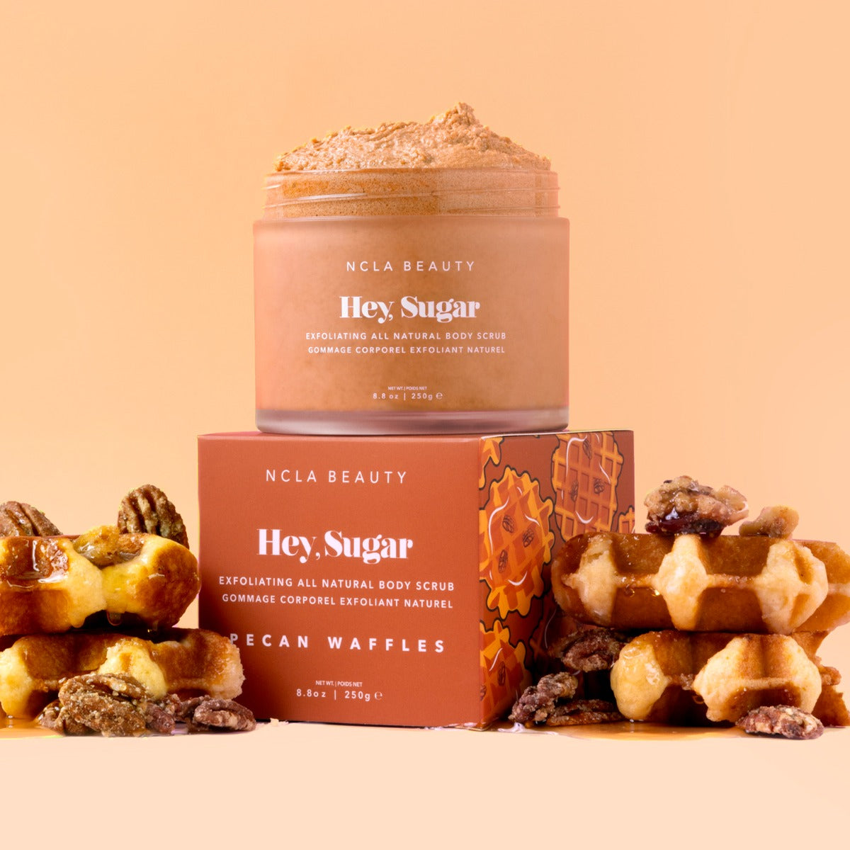 NCLA Beauty Hey Sugar Pecan Waffles Body scrub