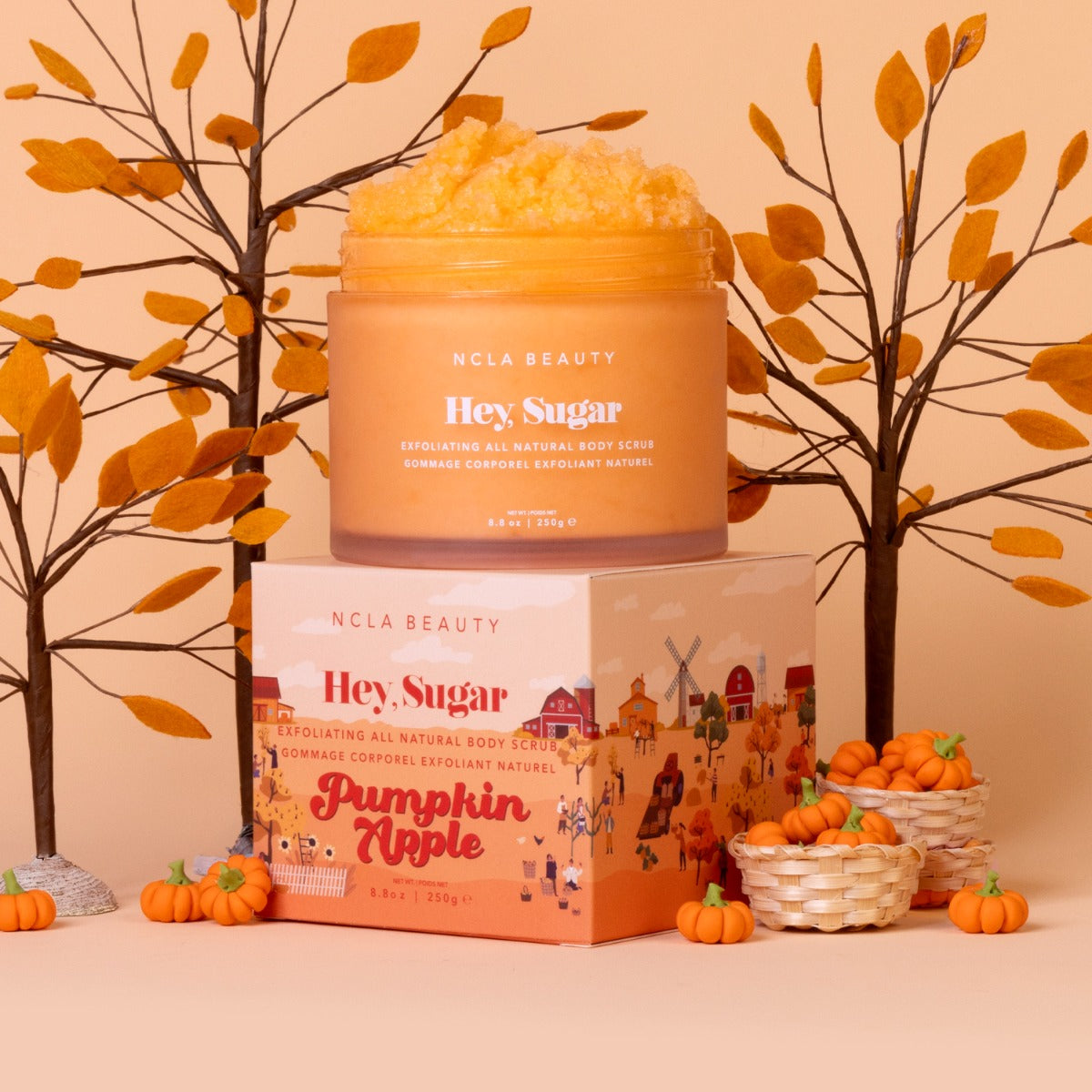 NCLA Beauty Hey Sugar Pumpkin Apple Body Scrub