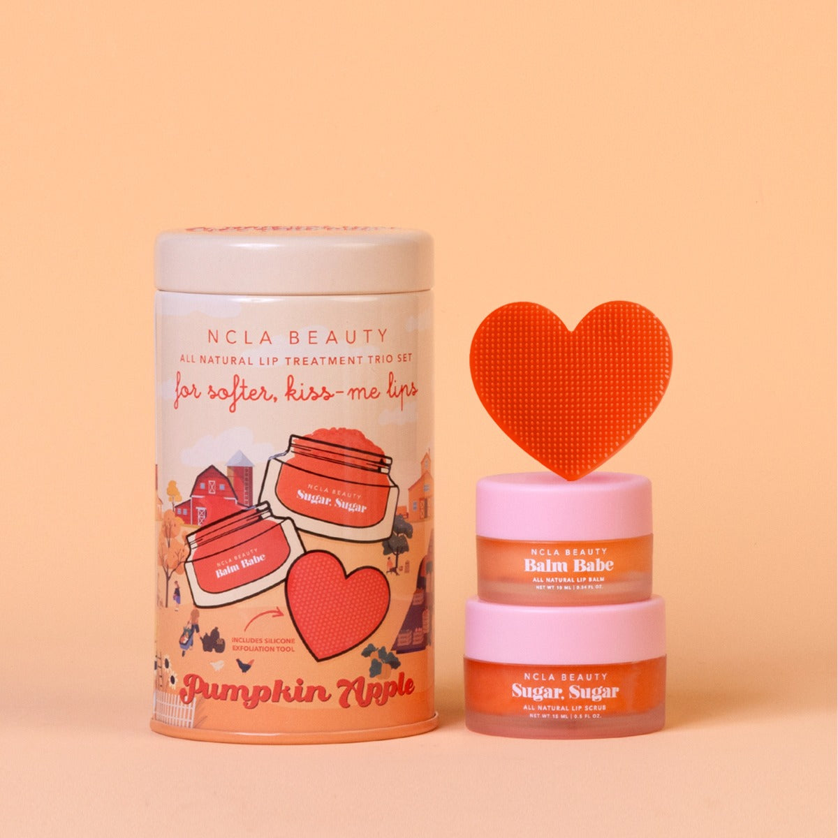 NCLA Beauty Pumpkin Apple Lip Care Treatment Set