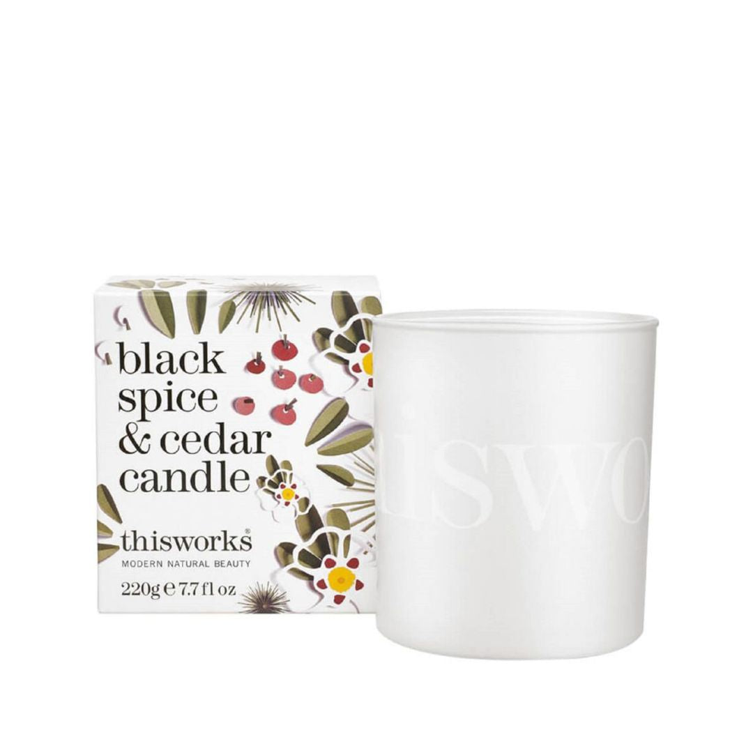 This Works Black Spice & Cedar Candle 220g