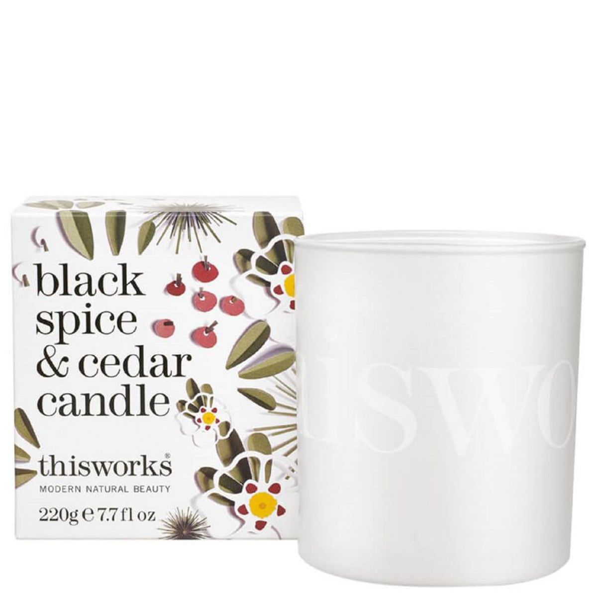 This Works Black Spice & Cedar Candle 220g