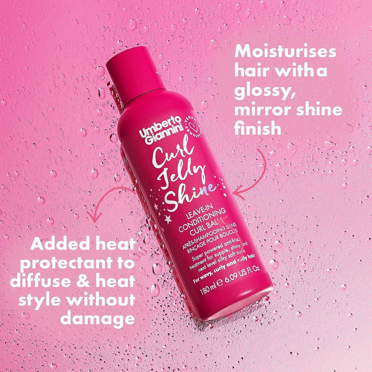 Umberto Giannini Curl Jelly Shine 180ml