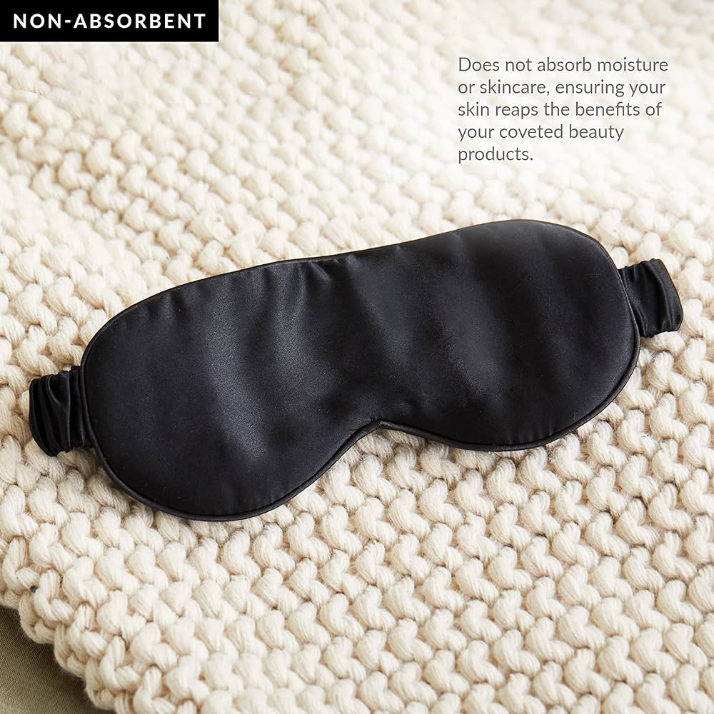 PMD Silversilk Sleep Mask Black