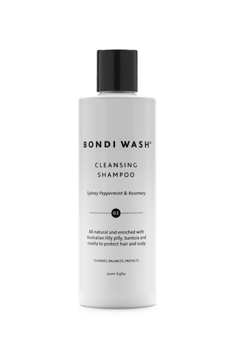 Bondi Wash Cleansing Shampoo Sydney Peppermint & Rosemary 250ml