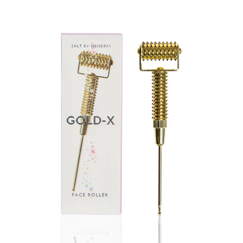 Salt By Hendrix Gold X - Gold Textured Face Roller