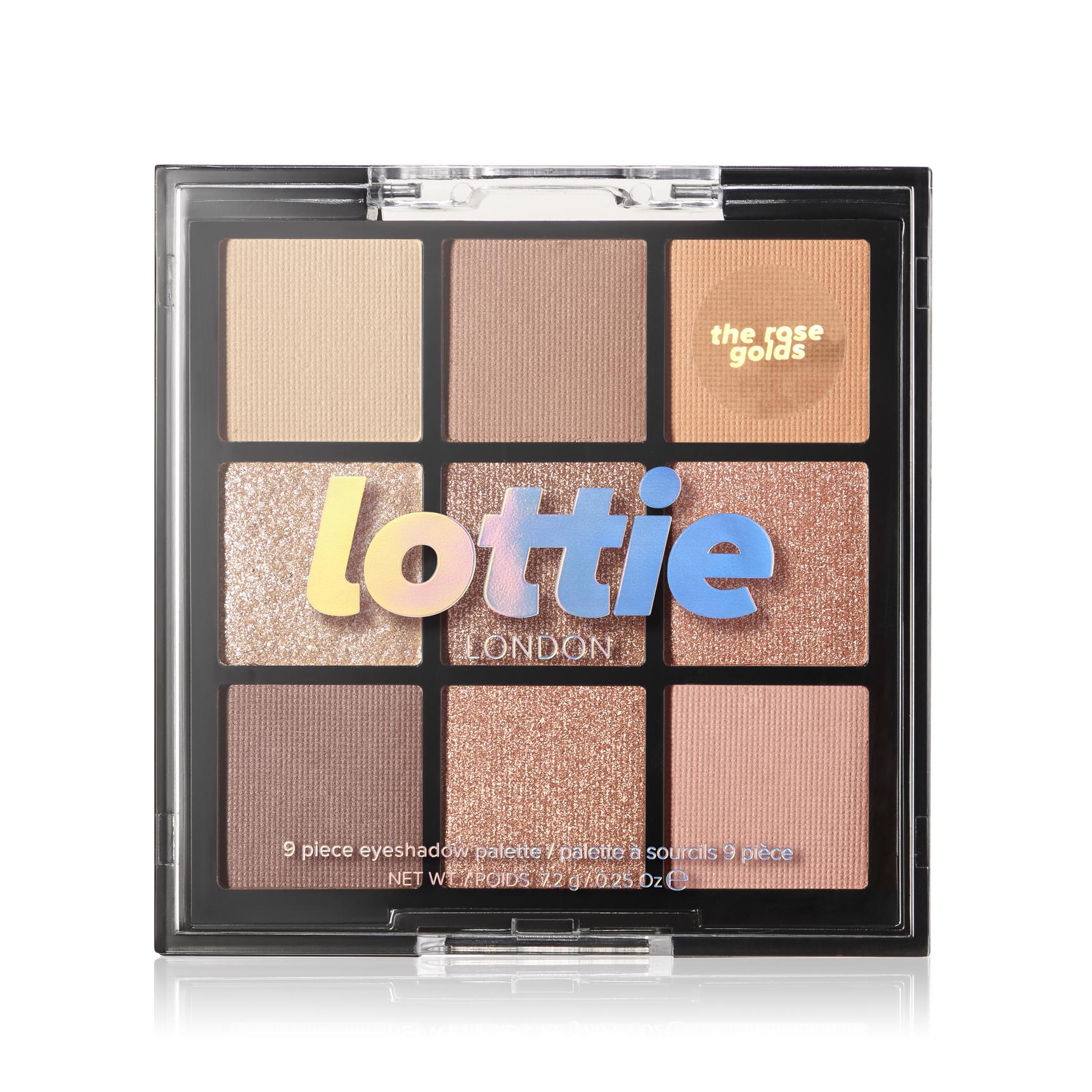Lottie London Lottie Palette The Rose Golds Mix 9 Shade E/S Palette