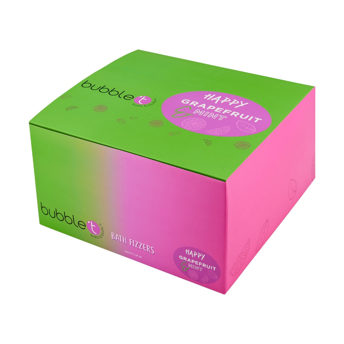 Bubble T Happy Bath fzzer in Grapefruit & Mint (150g)
