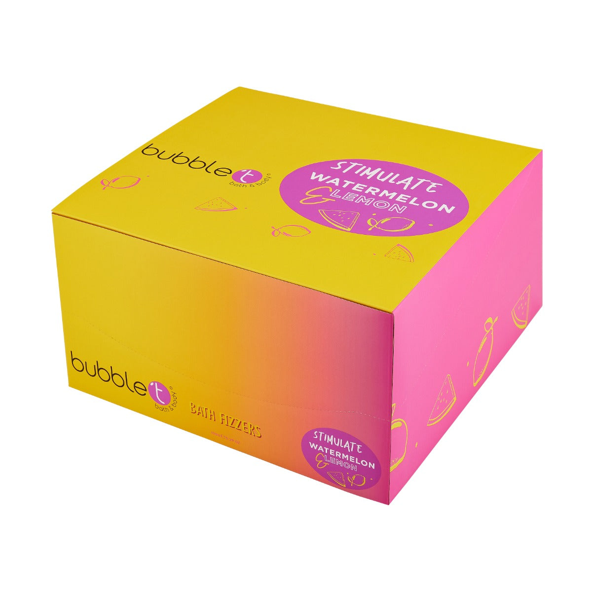 Bubble T Stimulate Bath fzzer in Watermelon & Lemon (150g)