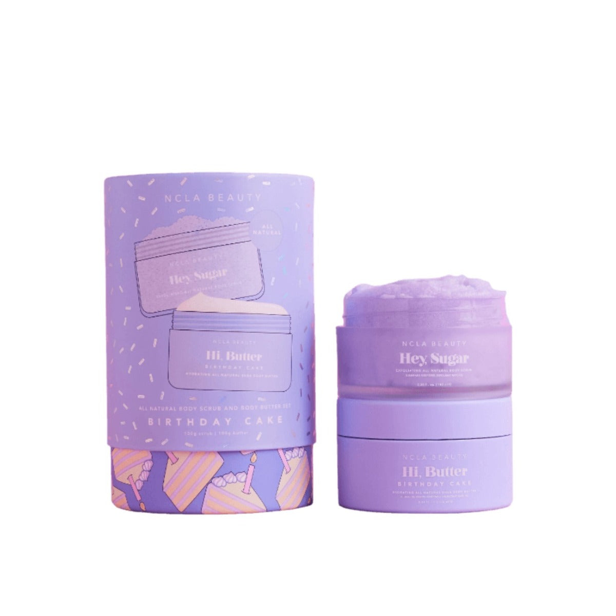 NCLA Beauty Birthday Cake Body Care Set (Discovery Set 100 ml each)