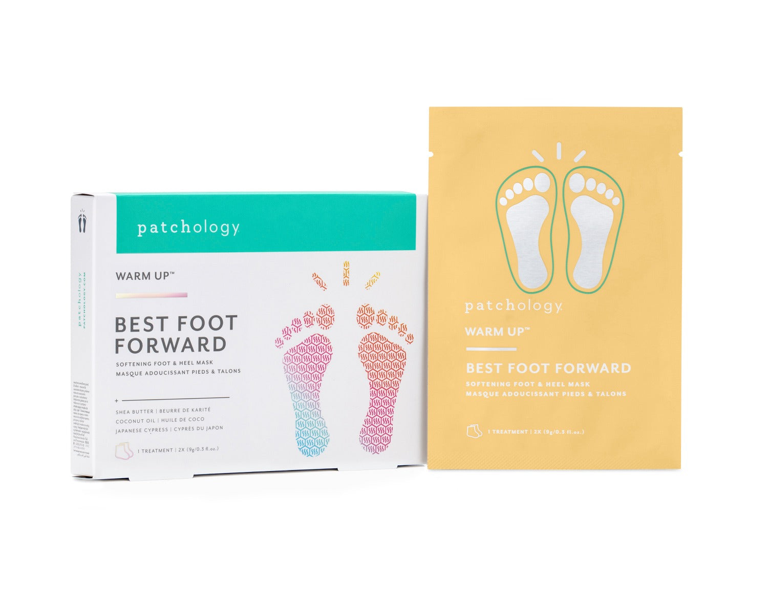 Patchology Best Foot Forward Softening Foot Mask