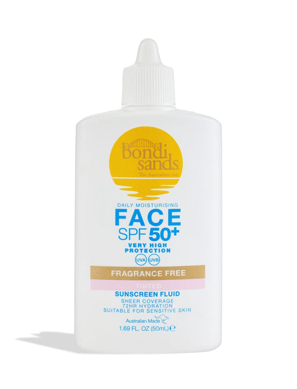 Bondi Sands SPF 50+ Fragrance Free Tinted Face Fluid 40ml