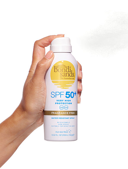 Bondi Sands SPF 50+ Aerosol Mist Spray Fragrance Free