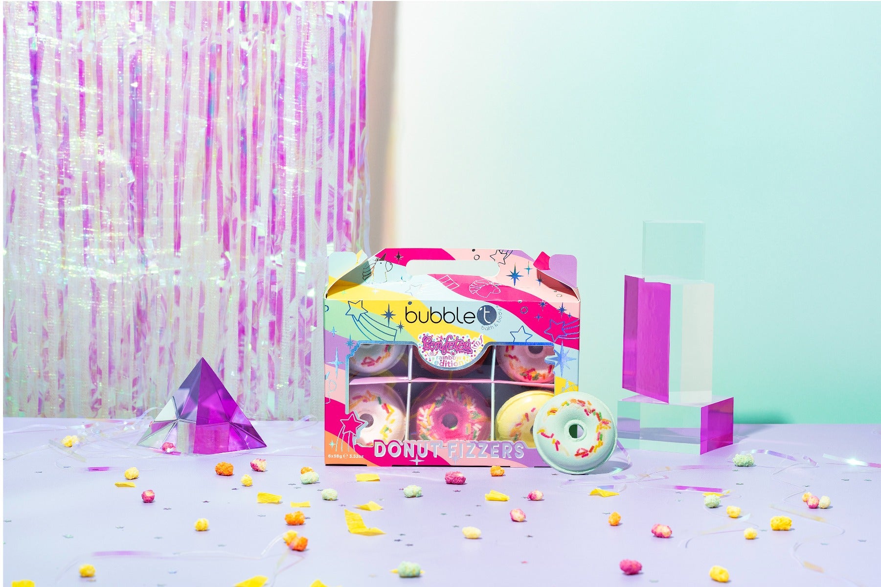 Confetea Donut Bath Bomb Fizzer Giftset