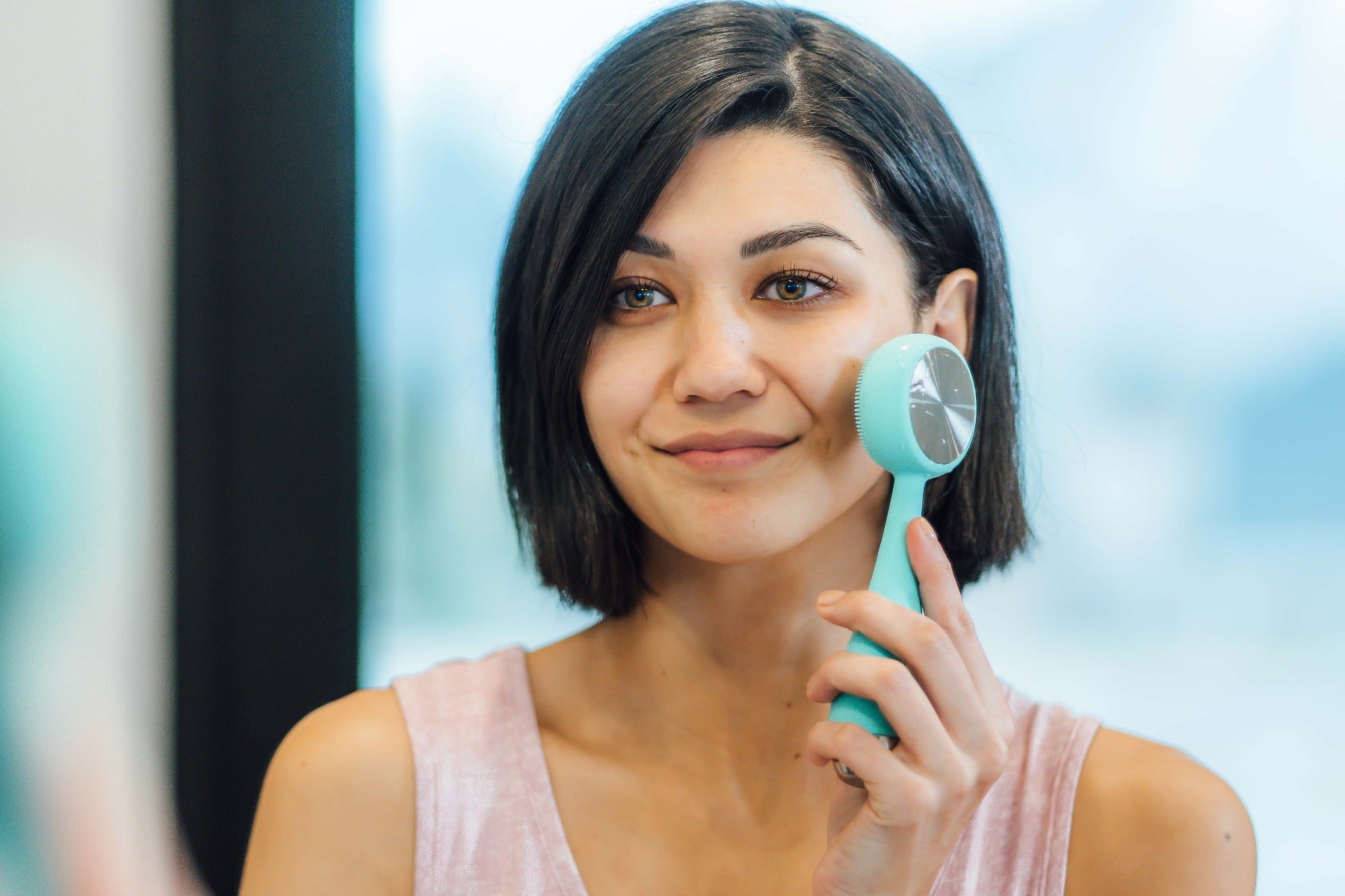 PMD Clean Pro Teal with Brushed Aluminum