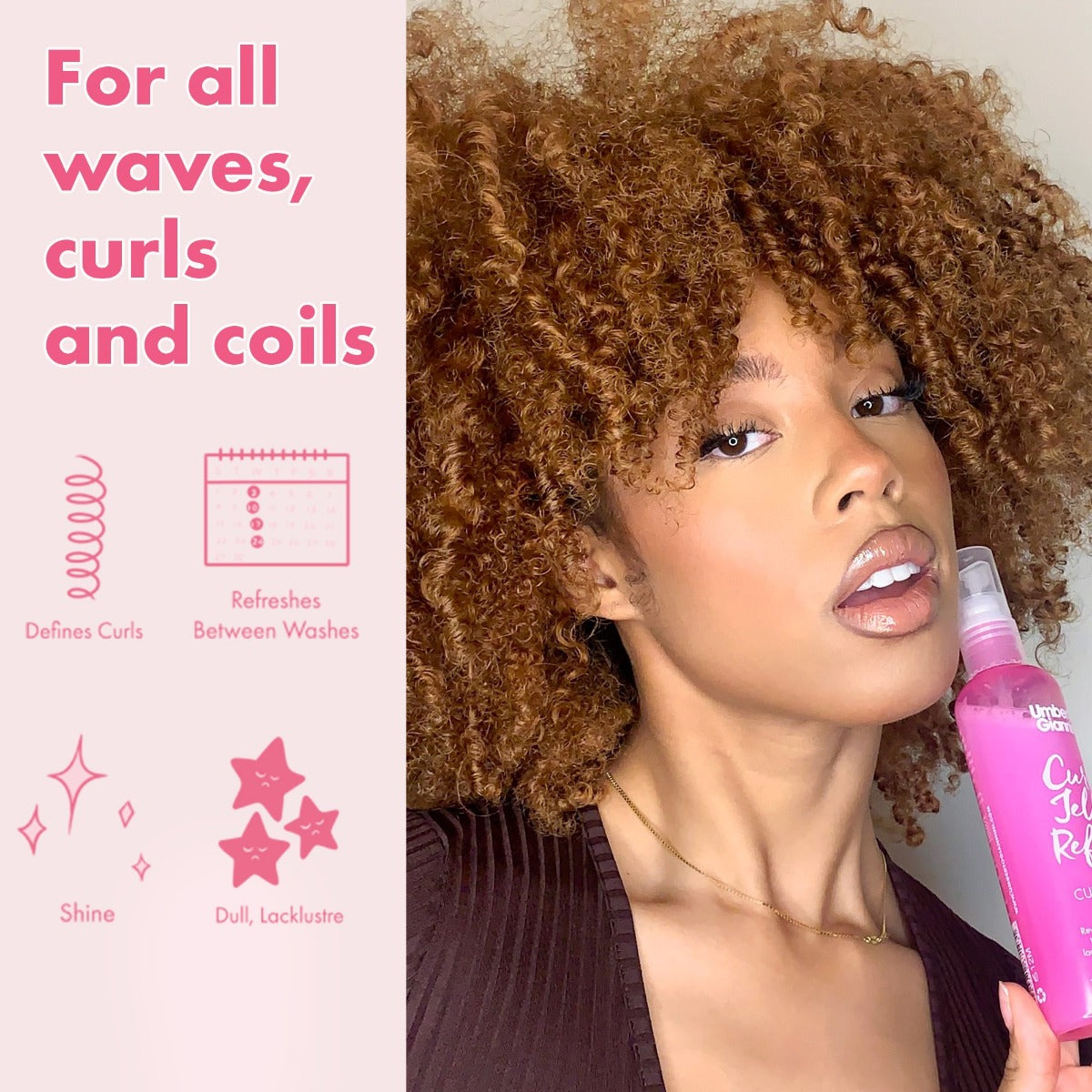 Umberto Giannini Curl Jelly Refresh 150ml