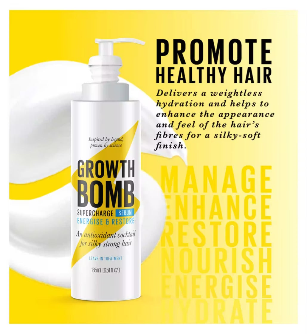 Growth Bomb Hair Growth Supercharge Serum 185ml