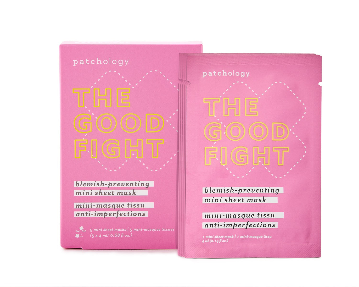 Patchology The Good Fight Clear Skin Mini Sheet Mask (5 Pack)
