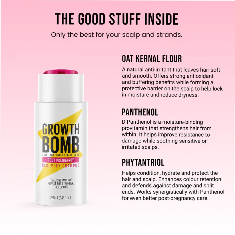 Growth Bomb Post Pregnancy Recovery Shampoo 250ml