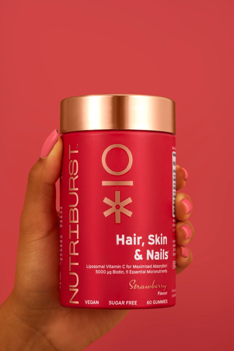 Nutriburst Biotin Powerplus Hair, Skin, Nails - 60 Gummies