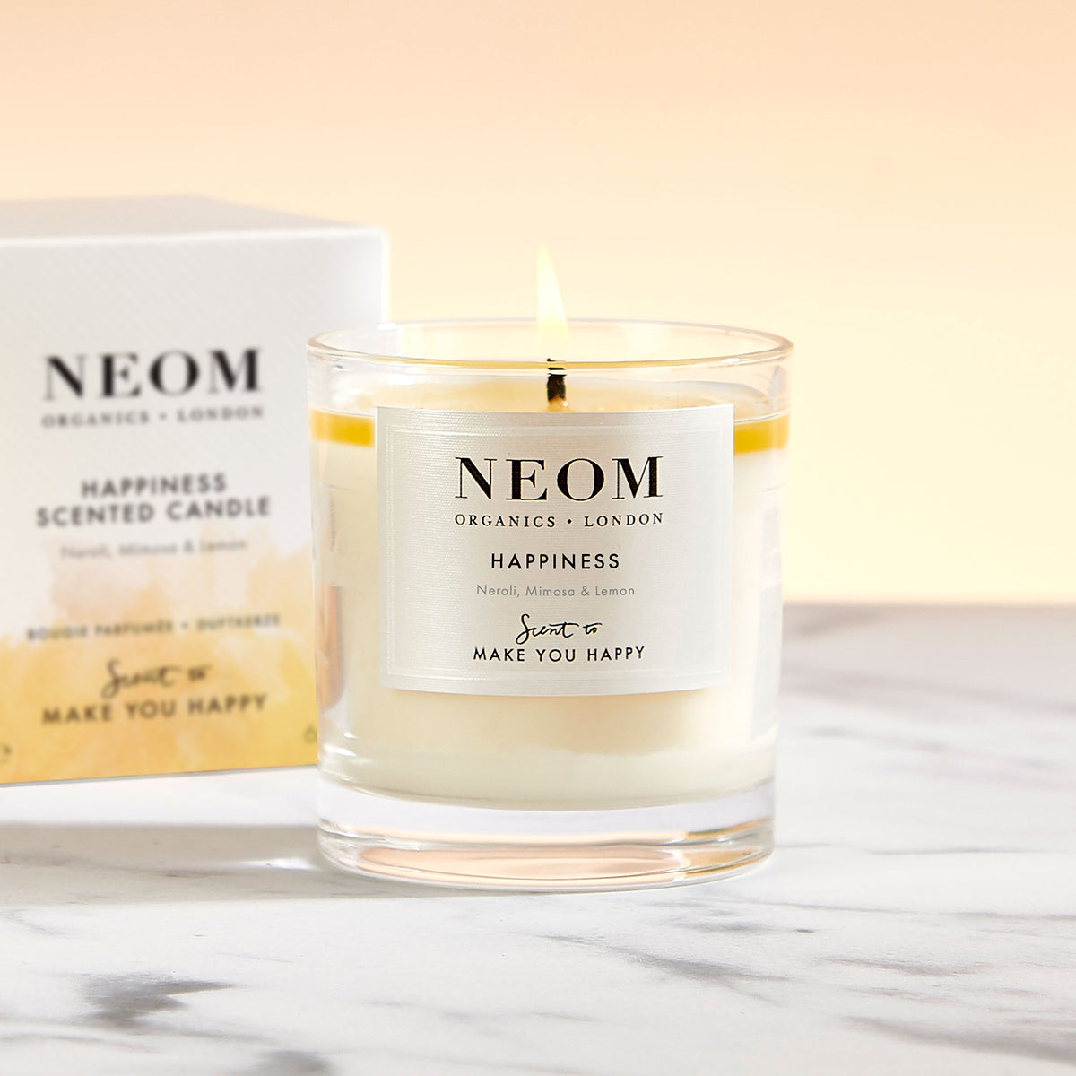 Neom Organics Happiness Scented Candle (1 Wick)