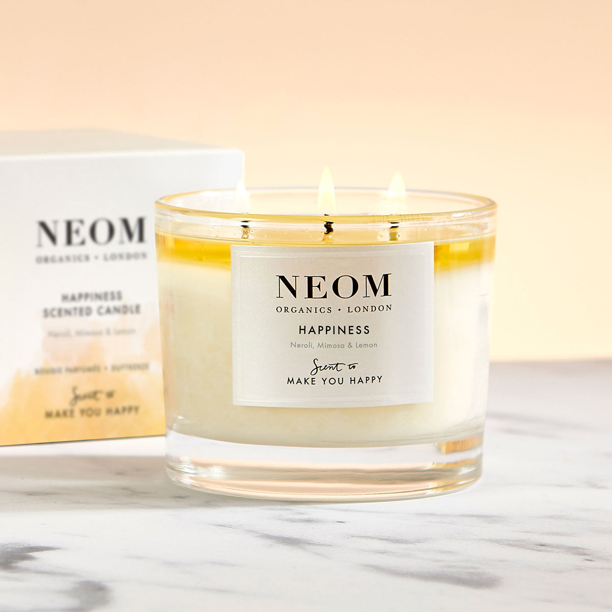 Neom Organics Happiness Scented Candle (1 Wick)