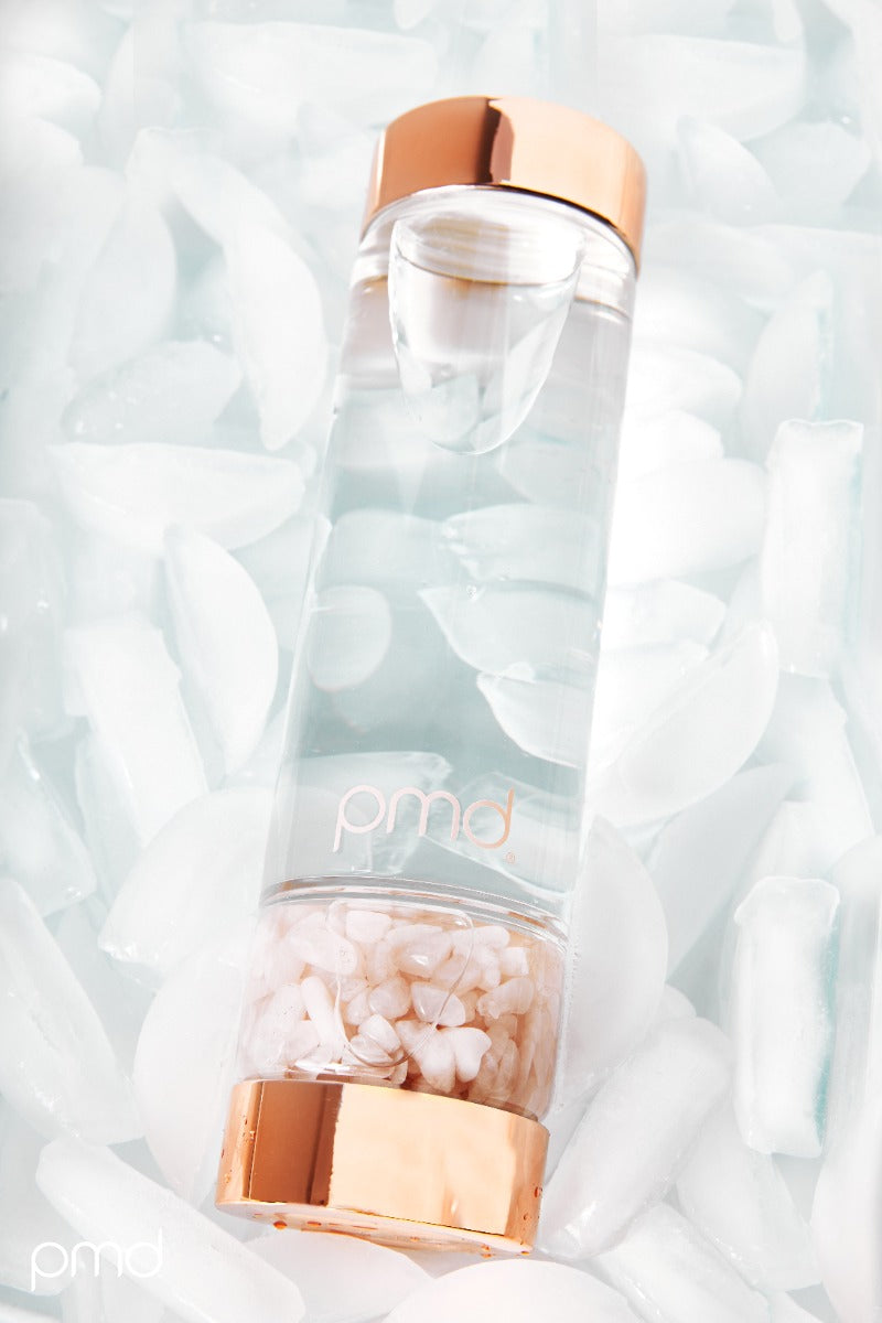 PMD Aqua Gemstone Water Bottle + Accessories