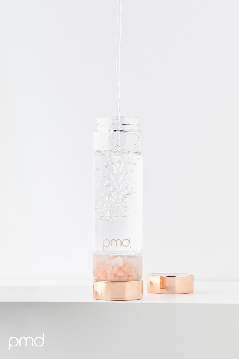 PMD Aqua Gemstone Water Bottle + Accessories