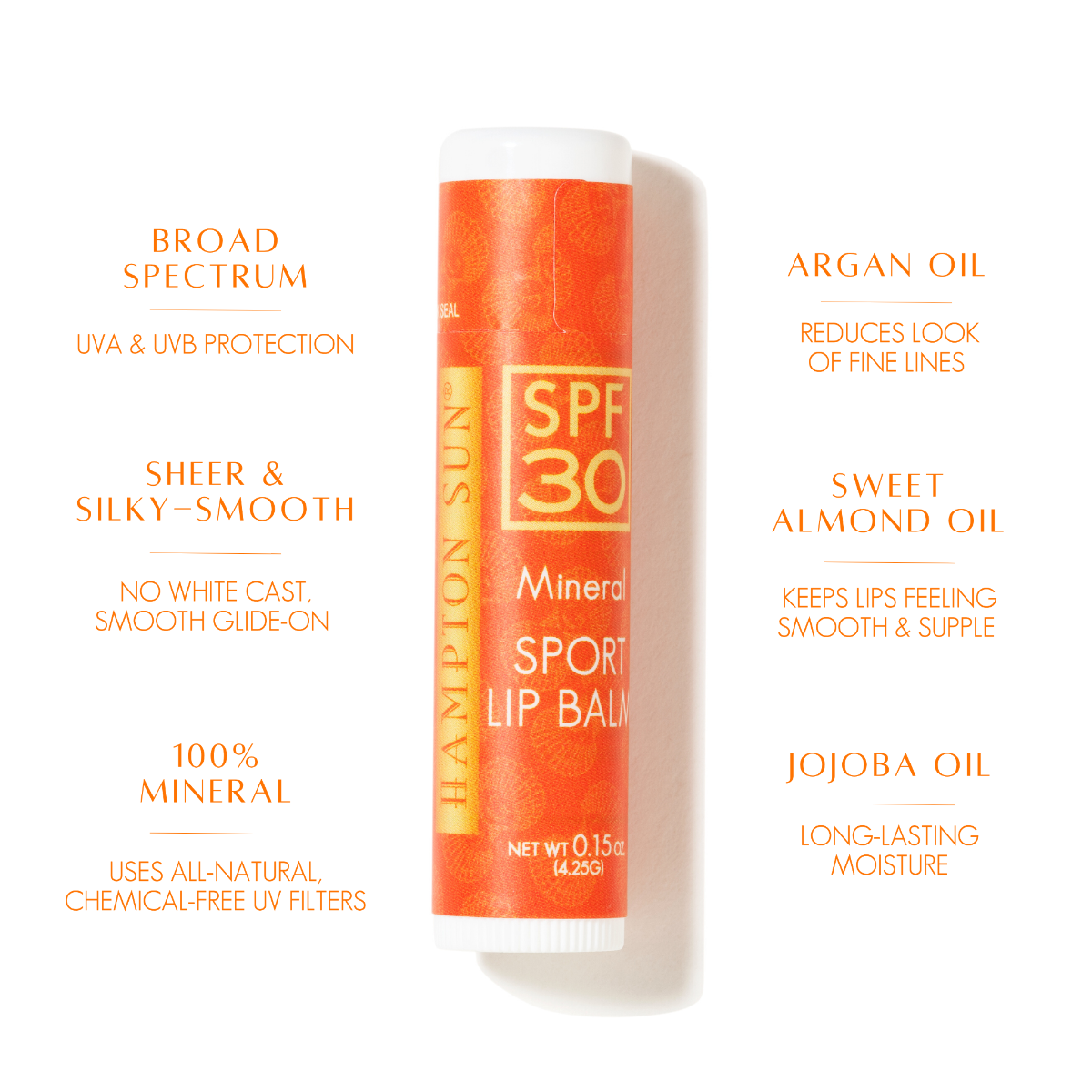 Hampton Sun SPF 30 Mineral Sport Lip Balm 4.25g