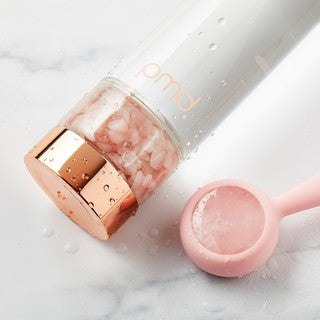 PMD Aqua Gemstone Water Bottle Rose Quartz