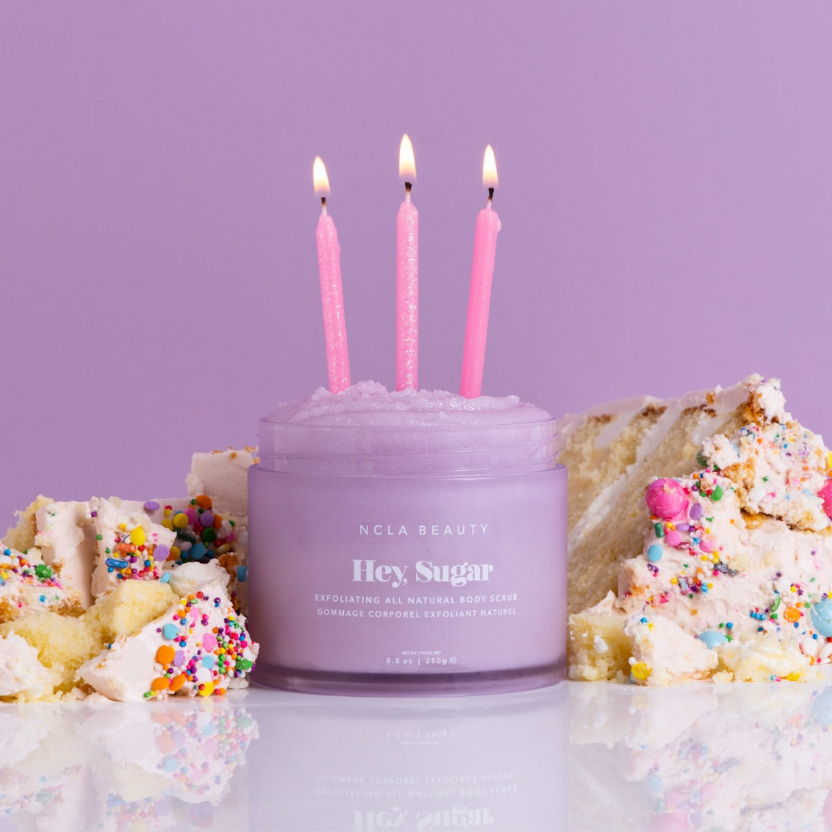NCLA Beauty Hey Sugar Birthday Cake Body Scrub 250ml