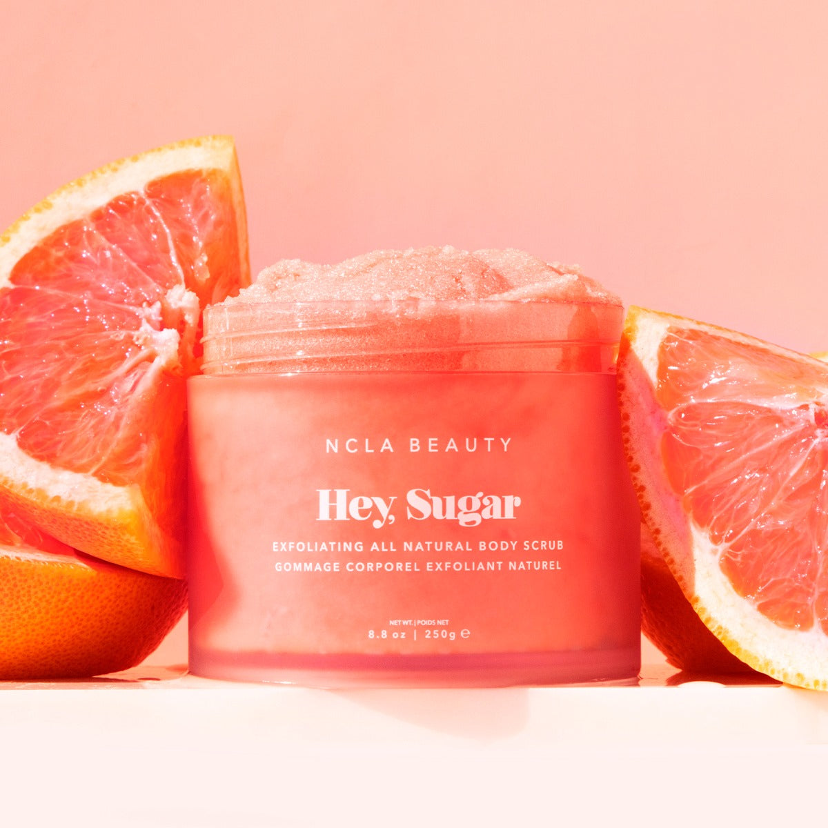 NCLA Beauty Hey Sugar Pink Grapefruit Body Scrub 250ml