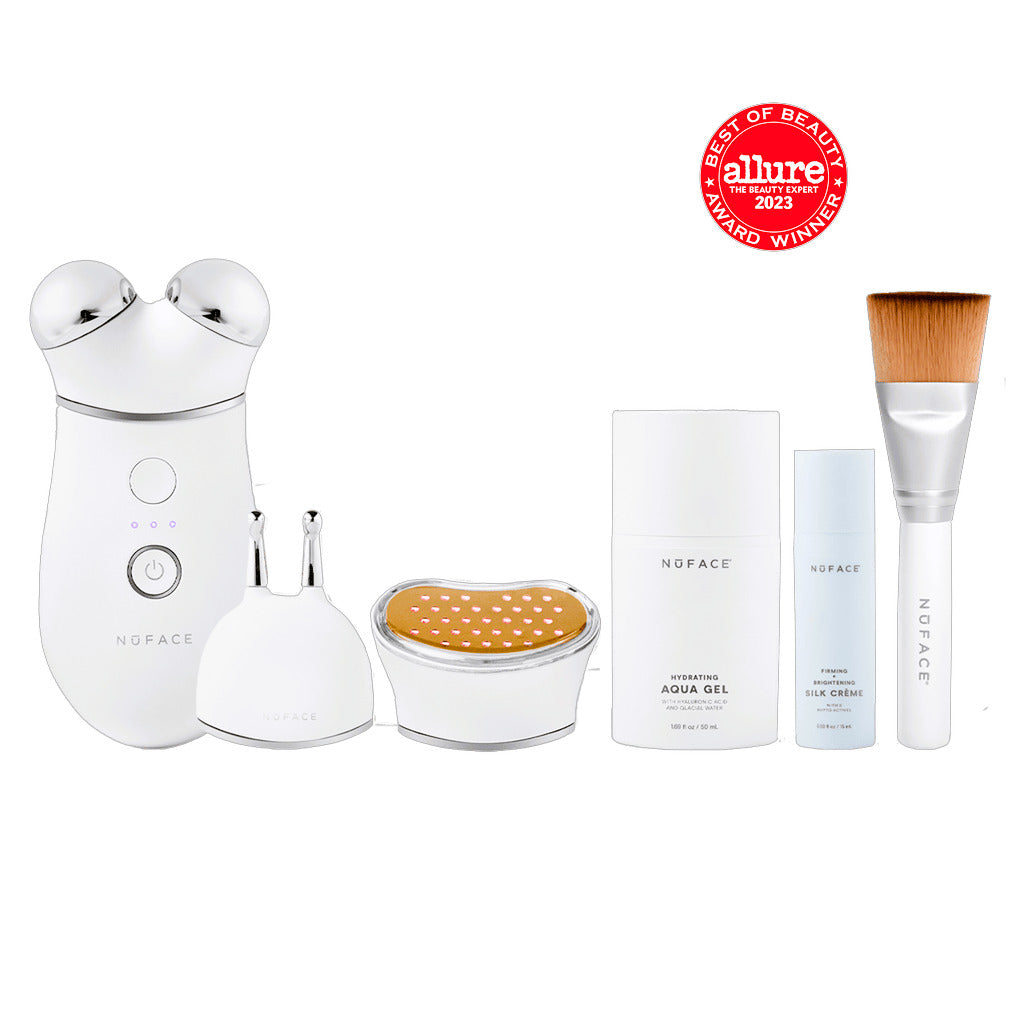 NuFACE TRINITY+ PRO Complete Advanced Facial Toning Kit (ELE & TWR Attachments)
