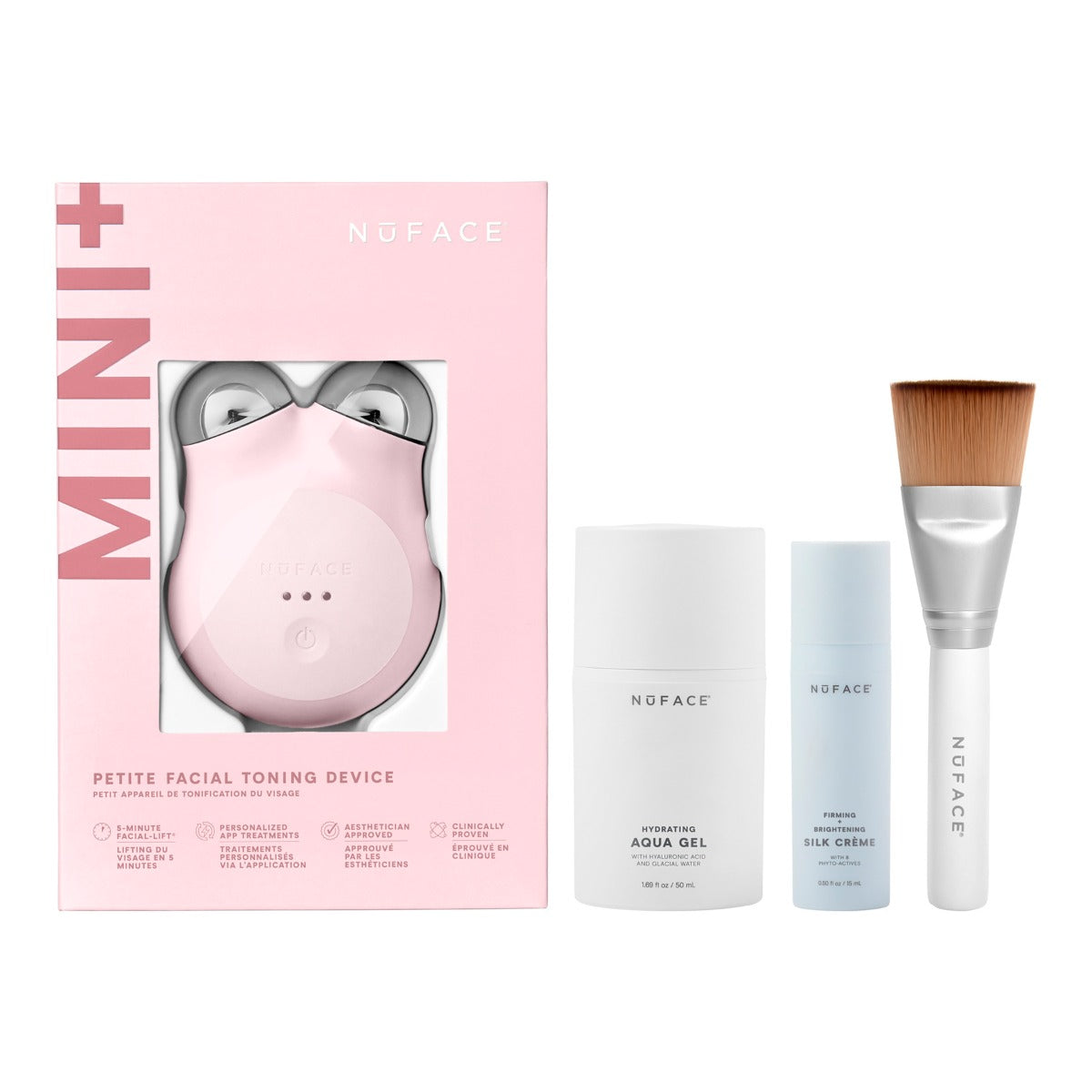 NuFACE MINI+ Starter Kit - Sandy Rose