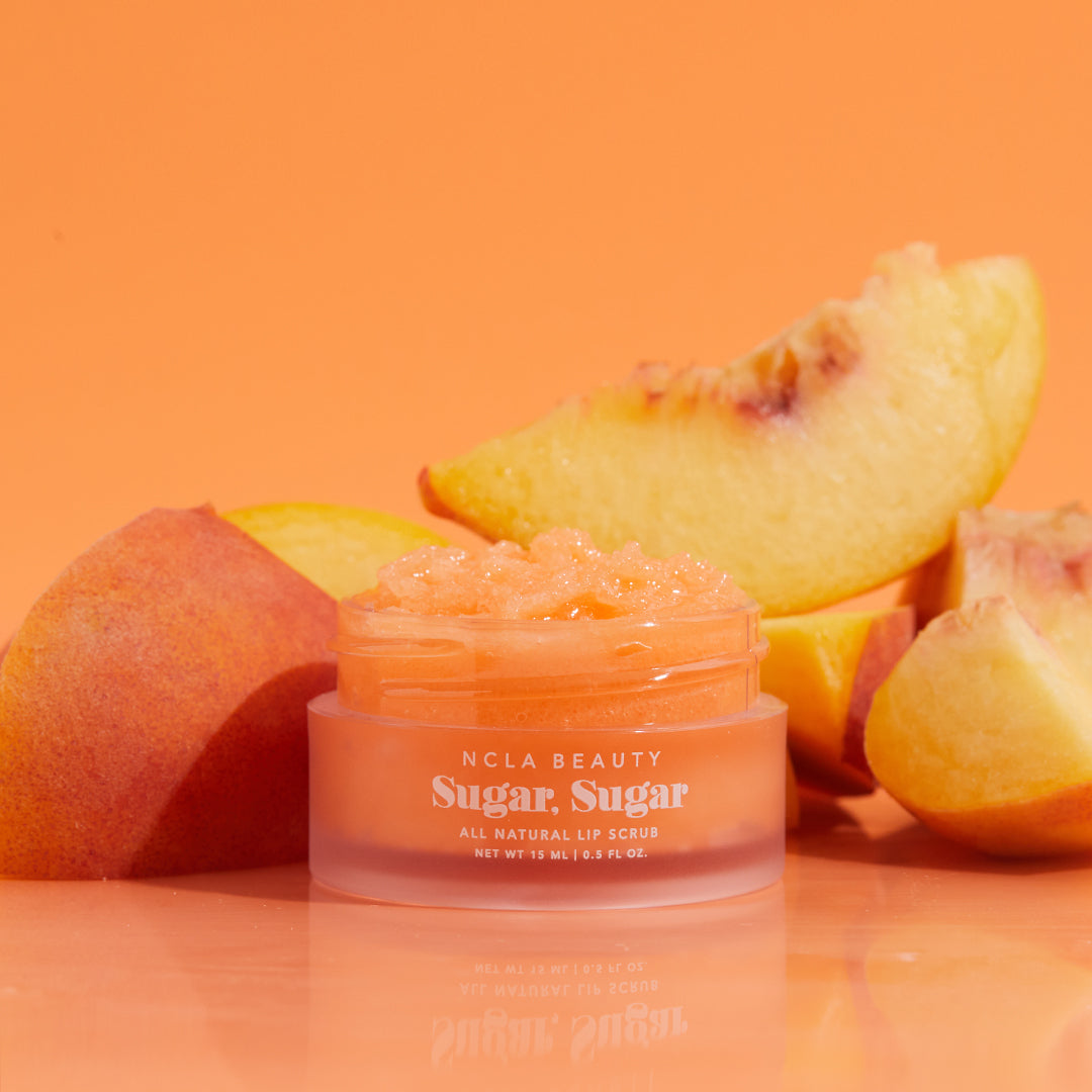 NCLA Beauty Sugar Sugar Peach Lip Scrub 15ml