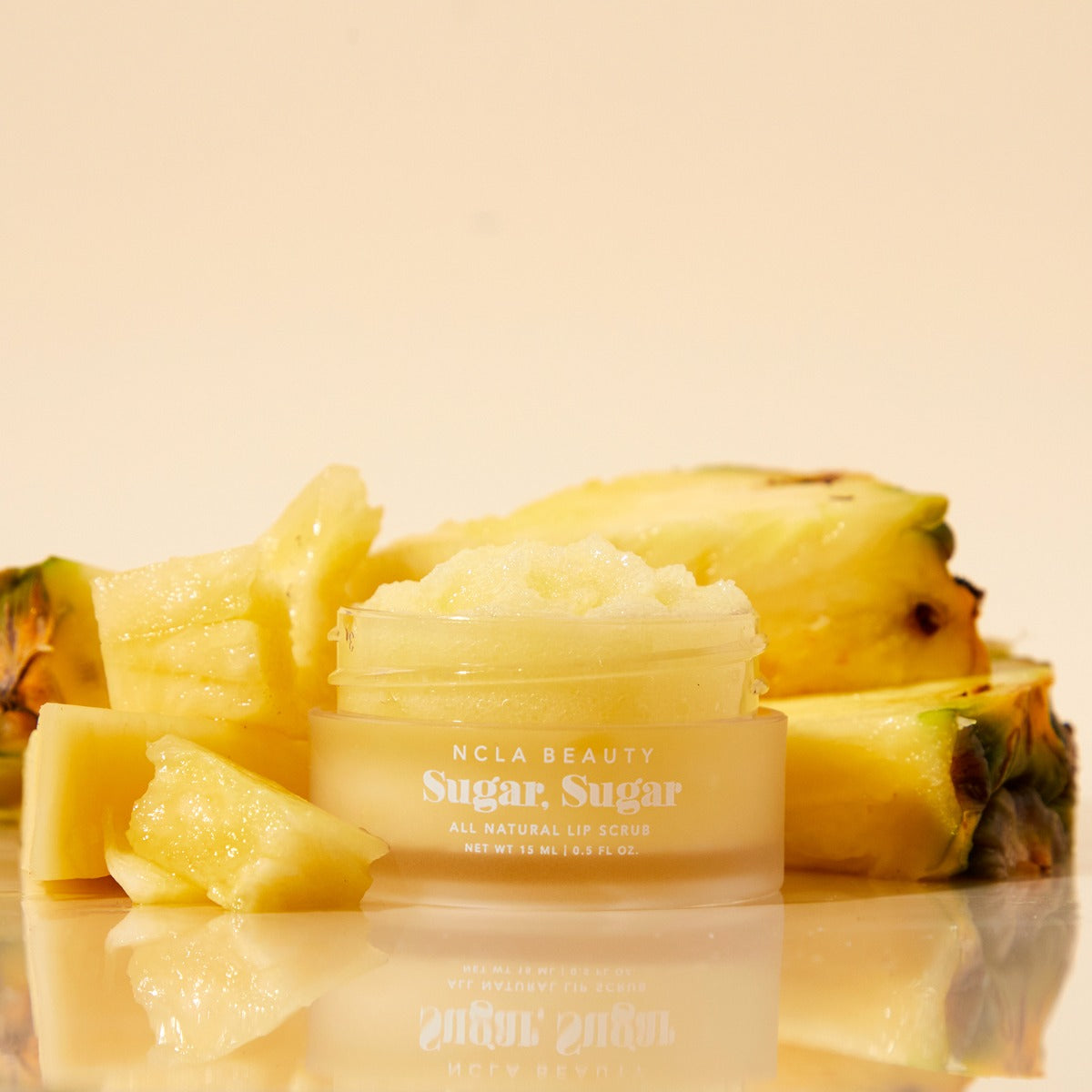 NCLA Beauty Sugar Sugar Pineapple Lip Scrub 15ml