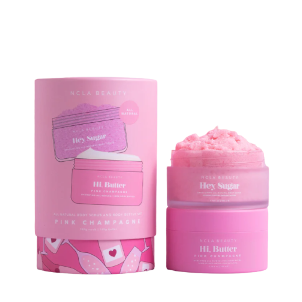 NCLA Beauty Body Care Discovery Set Pink Champagne
