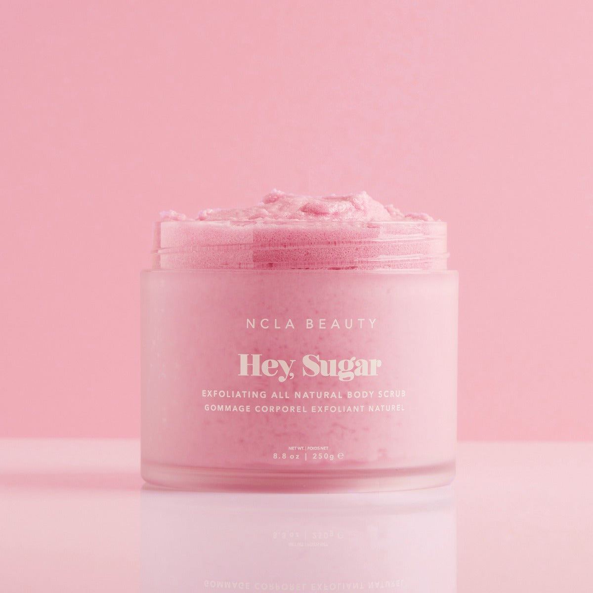 NCLA Beauty Hey Sugar Pink Champagne Body Scrub 250ml