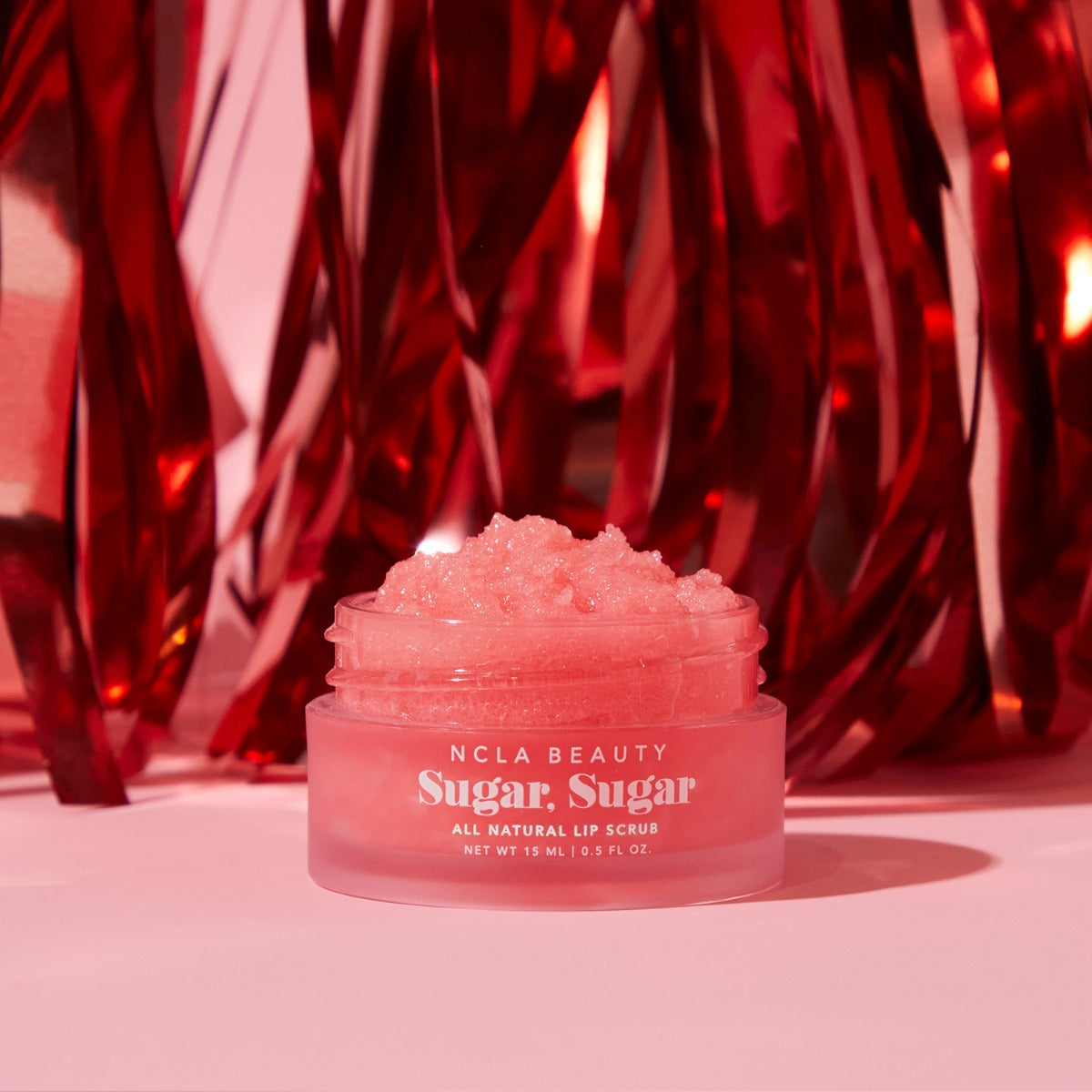 NCLA Beauty Sugar Sugar Pink Champagne Lip Scrub 15ml