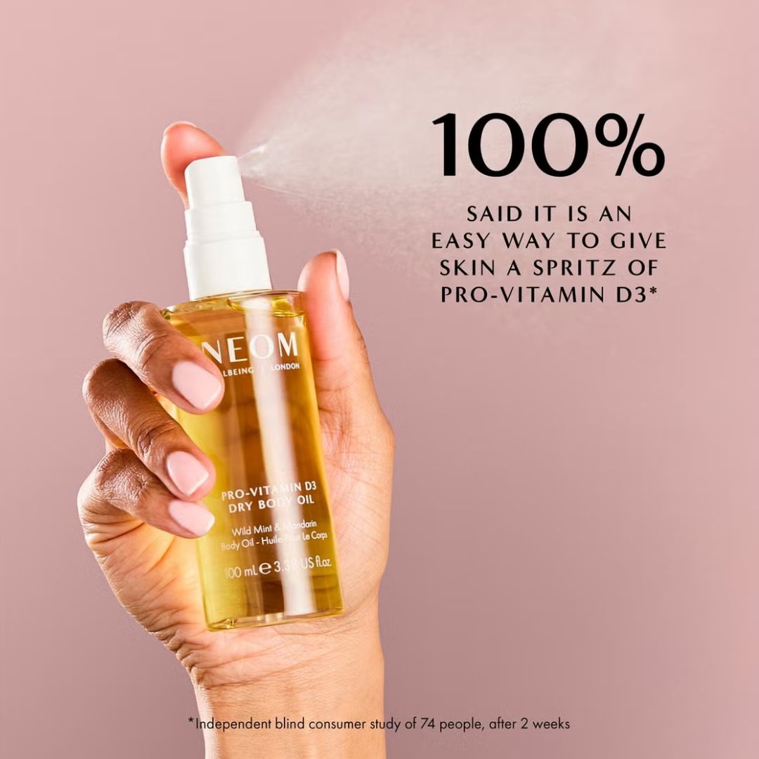 Pro Vitamin D3 Dry Body Oil