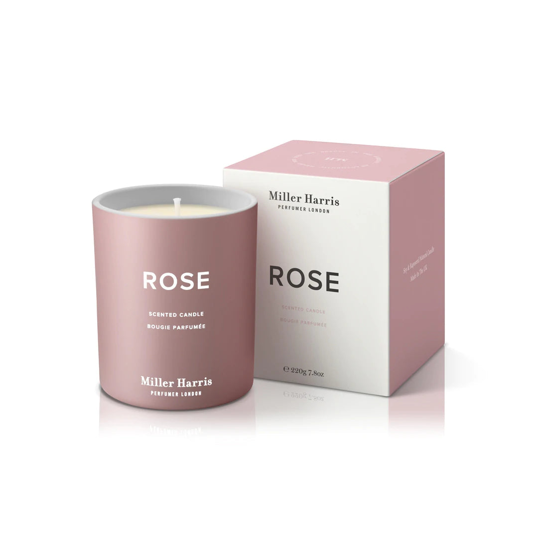 Miller Harris Rose Scented Candle 220g