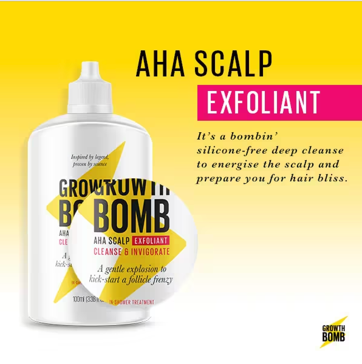 Growth Bomb AHA Scalp Exfoliant 100ML