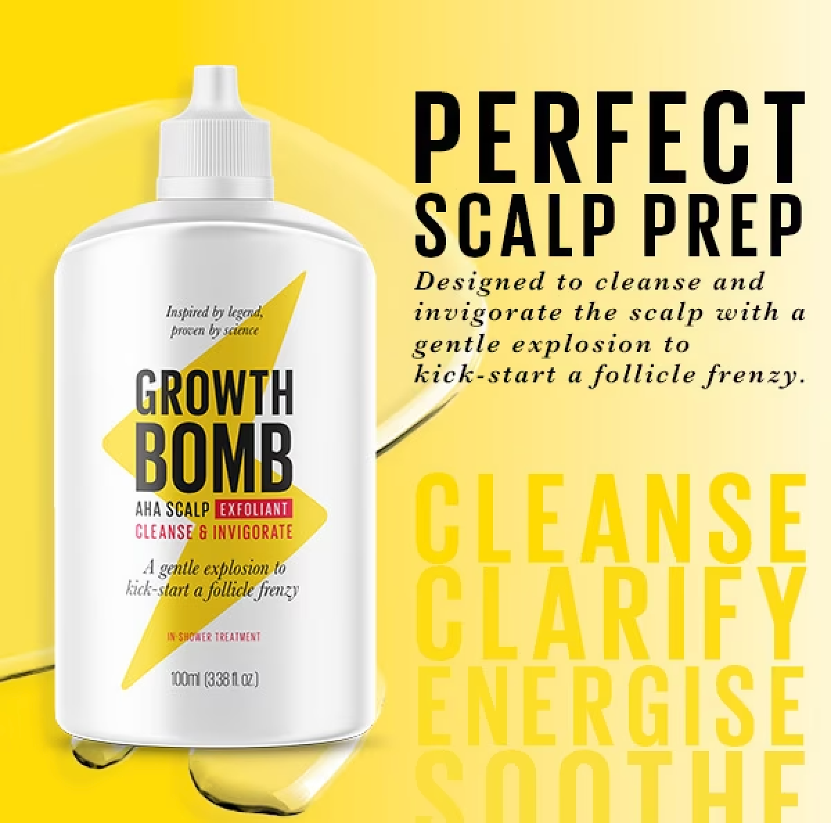 Growth Bomb AHA Scalp Exfoliant 100ML