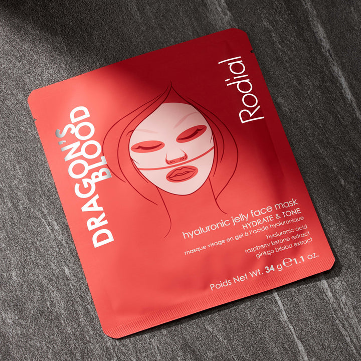 Rodial Dragons Blood Hyaluronic Jelly Mask x 4